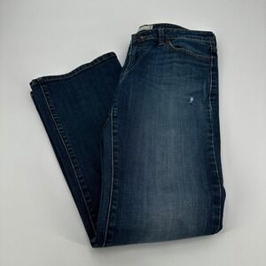 Levis 545 Low Boot Cut Jeans Womens 10M Medium Wash Blue Denim Low Rise Indie